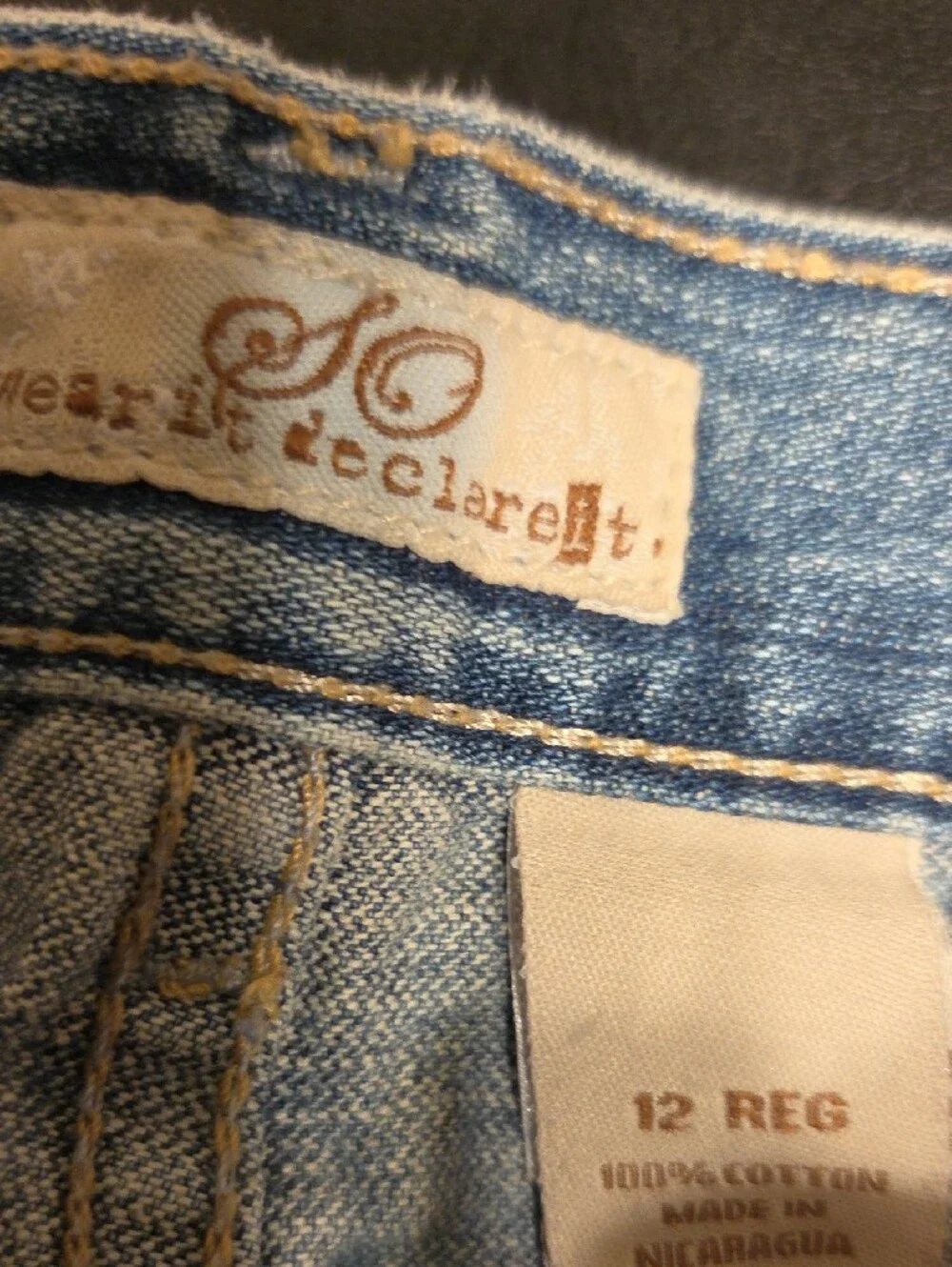 So Wear It Declare It Light Blue Wide-Leg Jeans